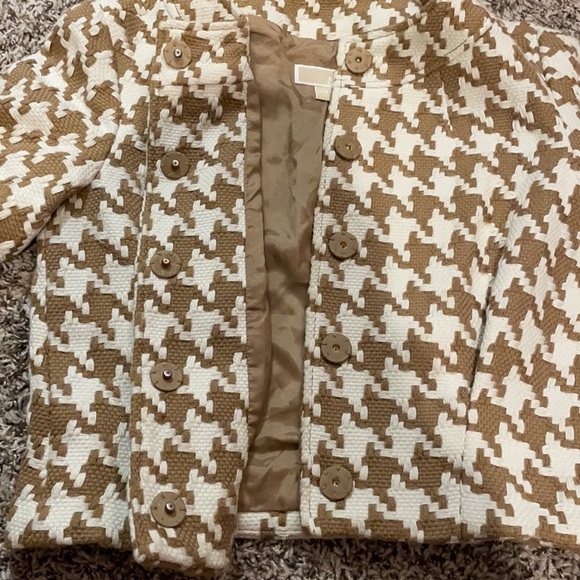 Michael Kors petite XS cropped jacket blazer fall - Picture 12 of 14